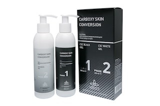 Система для карбоксиревитализации (карбокситерапии) кожи CARBOXY SKIN CONVESION: CSC BLACK GEL "Гель для карбоксиревитализации-фаза 1"; CSC WHITE GEL "Гель для карбоксиревитализации-фаза 2" - ФЛАМЕЛЬ